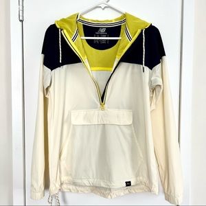 JCrew x New Balance Half Zip Pullover Jacket / Windbreaker, Small